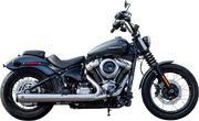 Grand National Slip-On Muffler - 50 State - 4" Chrome - M8 Softail
