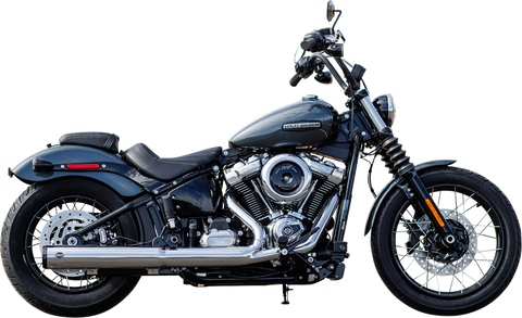 Grand National Slip-On Muffler - 50 State - 4" Chrome - M8 Softail