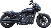 Grand National Slip-On Mufflers - Black - 50-State