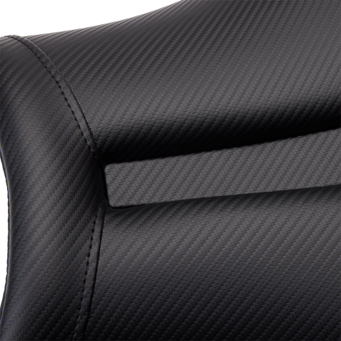 Gel Channel™ Track Carbon Fiber Sport Seat - Black - Hayabusa