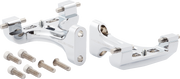 Forged Floorboard Mounts - Passenger - Chrome