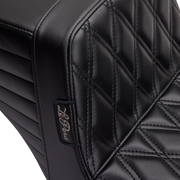 Kickflip Seat - Double Diamond - Black - FL '97-'07