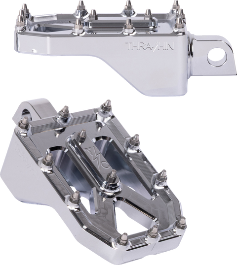 Aggressor Footpegs - Rear - Chrome