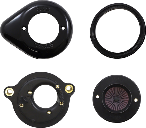 Air Stinger Stealth Air Cleaner Kit - Black
