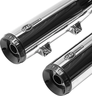 Grand National Slip-On Mufflers - Chrome - Race Only