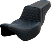 Step-Up Seat - Honeycomb - Extended Reach - Blue Stitching - FL '08-'23
