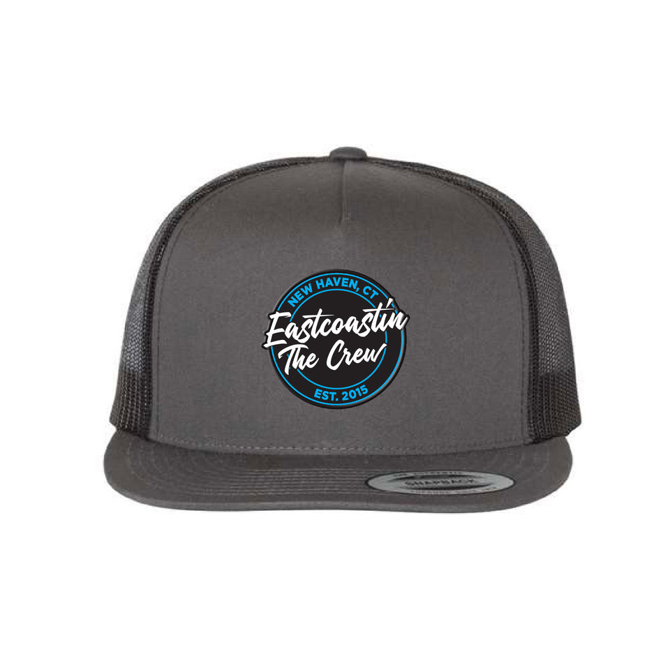 Grey & Blue The Crew Snapback