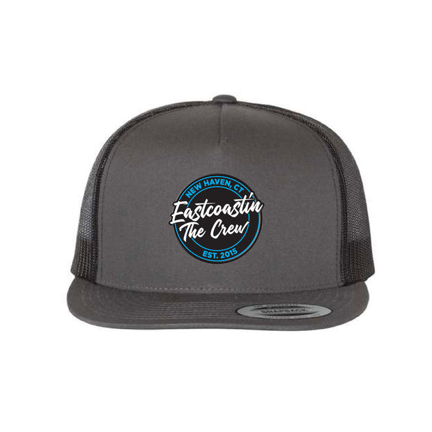 Grey & Blue The Crew Snapback