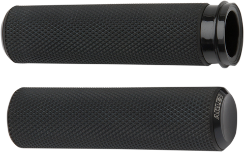 Knurled Grips - TBW - Black