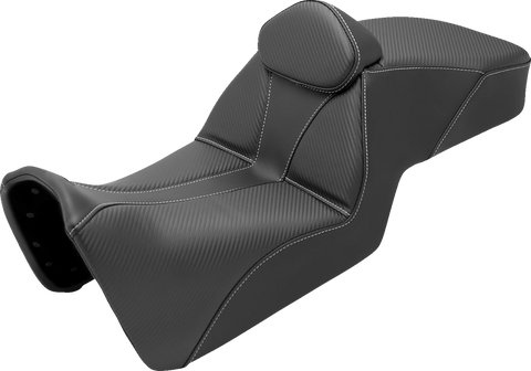 Adventure Tour Seat - Low - w/ Backrest - Black - Pan Am &