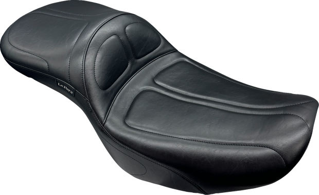 Maverick Daddy Long Legs Seat - Without Backrest - Black - FLH/FLT &