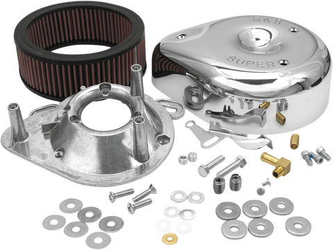 Teardrop Air Cleaner Kit - Chrome