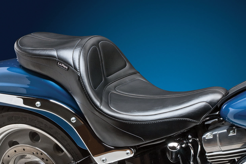 Maverick Daddy Long Legs Seat - Black - Stitched - FL/FX &
