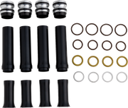 Pushrod Tube Cover Kit - 10 Gauge® - Black - M8