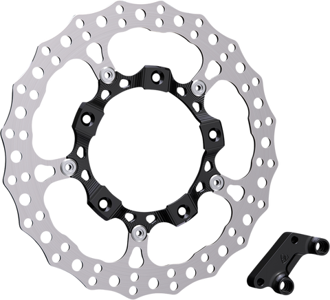 Rotor 14" - Front Right - Black