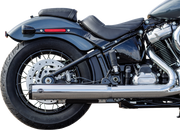 Grand National Slip-On Muffler - 50 State - 4" Chrome - M8 Softail
