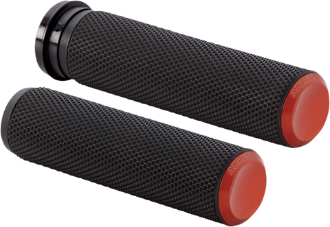 Knurled Grips - Cable - Orange