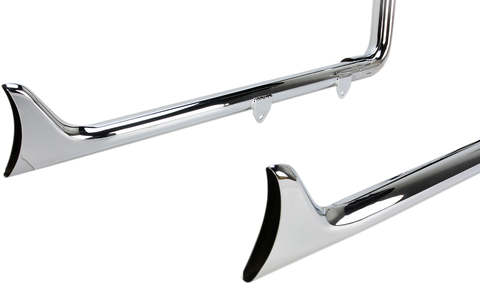 True Duals Exhaust System with Fishtail Mufflers Â— without Baffles