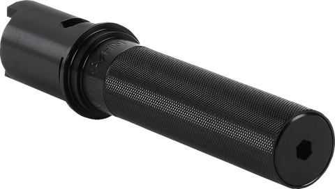 Throttle Tube - Knurled - 1" - Gen 2 TBW - Black