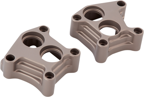Lifter Block Covers - 10 Gauge - Titanium