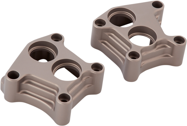 Lifter Block Covers - 10 Gauge - Titanium