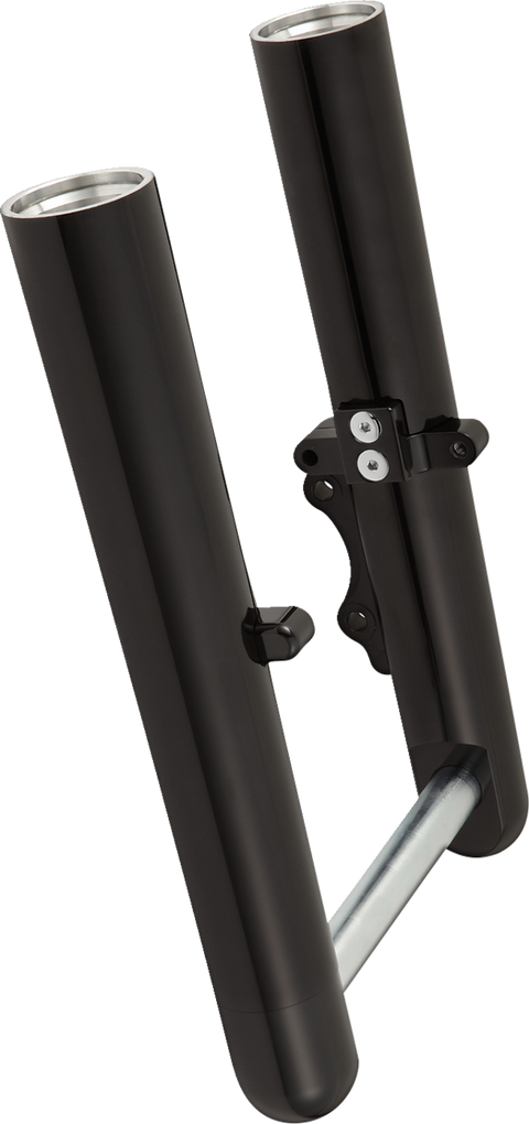 Fork Legs - Black - Smooth - Single Disc