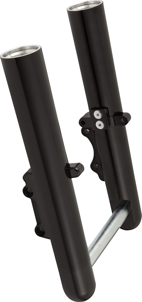 Fork Legs - Black - Smooth - Dual Disc
