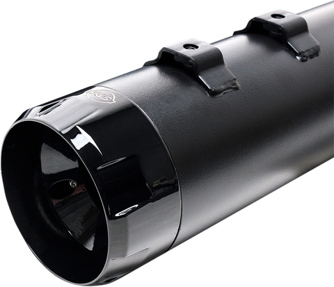 4-1/2" MK45 Performance Mufflers - Black with Black Thruster