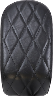Bare Bones Pillion Pad - Diamond - Black - FL/FX '18-'23