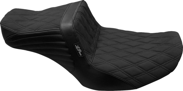 Tailwhip Seat - Double Diamond w/ Gripper - FLH/FLT &