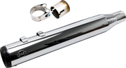 2-into-1 Swindler Exhaust Conversion Kit - 4" - Chrome - M8 Touring