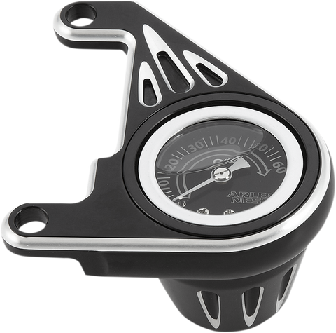 Oil Pressure Gauge Kit - Deep Cut - Black