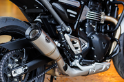 Grand National Slip-On Muffler - Stainless Steel - Speed 400 & Scrambler 400