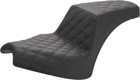 Step-Up Seat - Full Lattice Stitch - Black - Chief