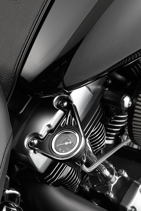 Oil Pressure Gauge Kit - Deep Cut - Black