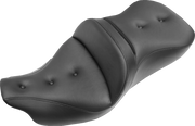 Pillow-Top Roadsofa™ Seat - with Backrest - Black - FLH/FLT '08-'24