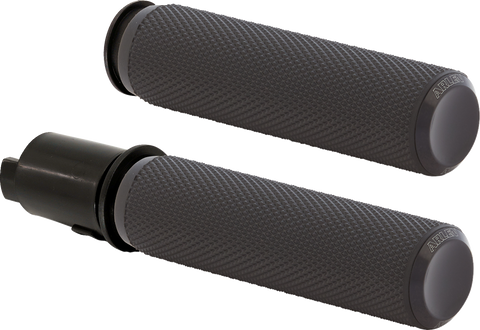 Knurled Grips - TBW - Black