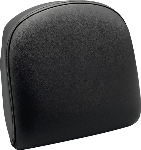 Sissy Bar Pad - Small - Smooth - Dull Black
