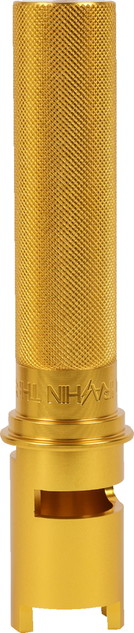 Throttle Tube - Knurled - 1" - Gen 2 TBW - Gold