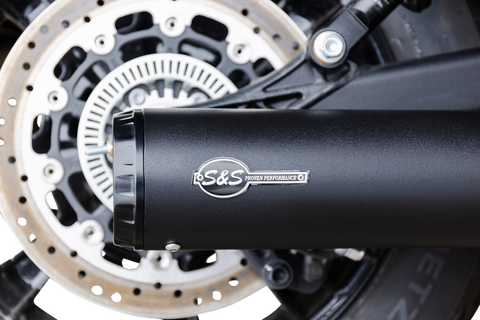 2-into-1 Grand National Exhaust System - Black - 50-State