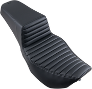 Step-Up Seat - Front Tuck-n-Roll - Black - FLHR/FLHX