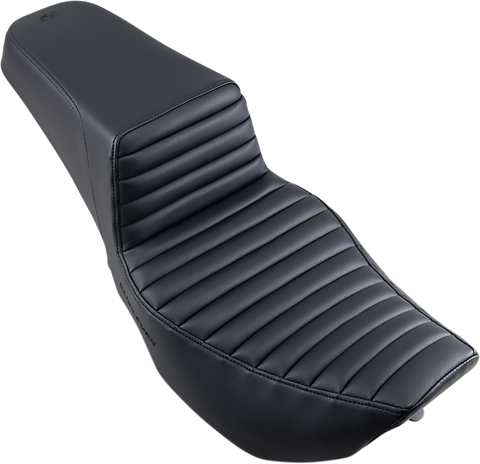 Step-Up Seat - Front Tuck-n-Roll - Black - FLHR/FLHX