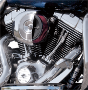 Super Stock™ Stealth Air Cleaner Kit - Black