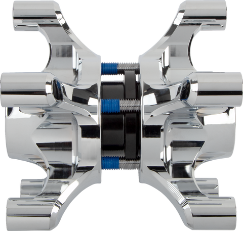 Spider Hub - Dual Disc - Front - Chrome