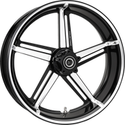 Wheel - Factory 24 - Front/Rear - Black/Contrast Cut - 19x3.25