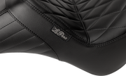 Kickflip Seat - Diamond - Black - Softail '18-'23