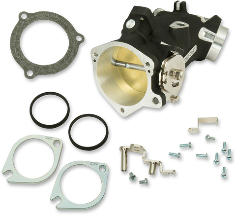 Throttle Hog Cable Operated Throttle Body Kit - Black - 66 mm