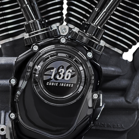 MK136 Black Edition Engine - 550G Gear Drive - Oil Cooled - Race Only - M8 Touring