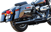 2-into-1 Sidewinder Exhaust System - 50-State - Black - M8 Touring
