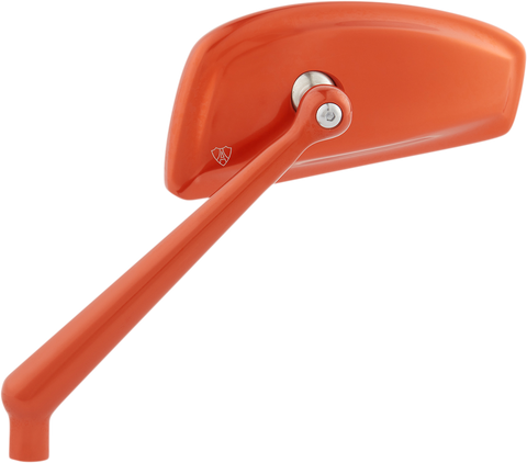 Mirror - Tearchop - Side View - Teardrop - Orange - Left